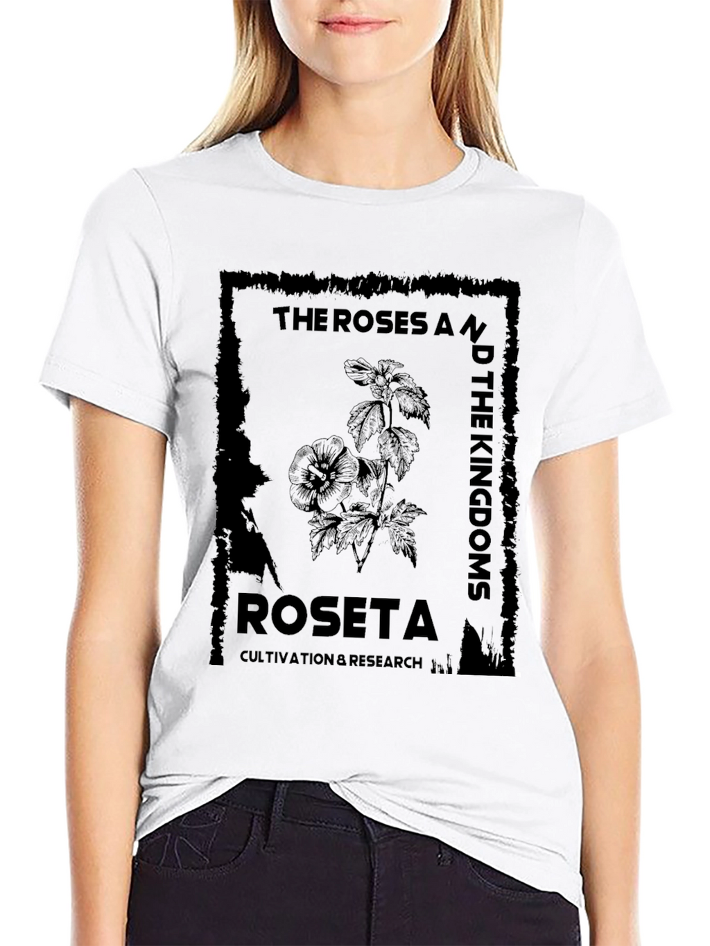 Roseta T-Shirt - Floral Design
