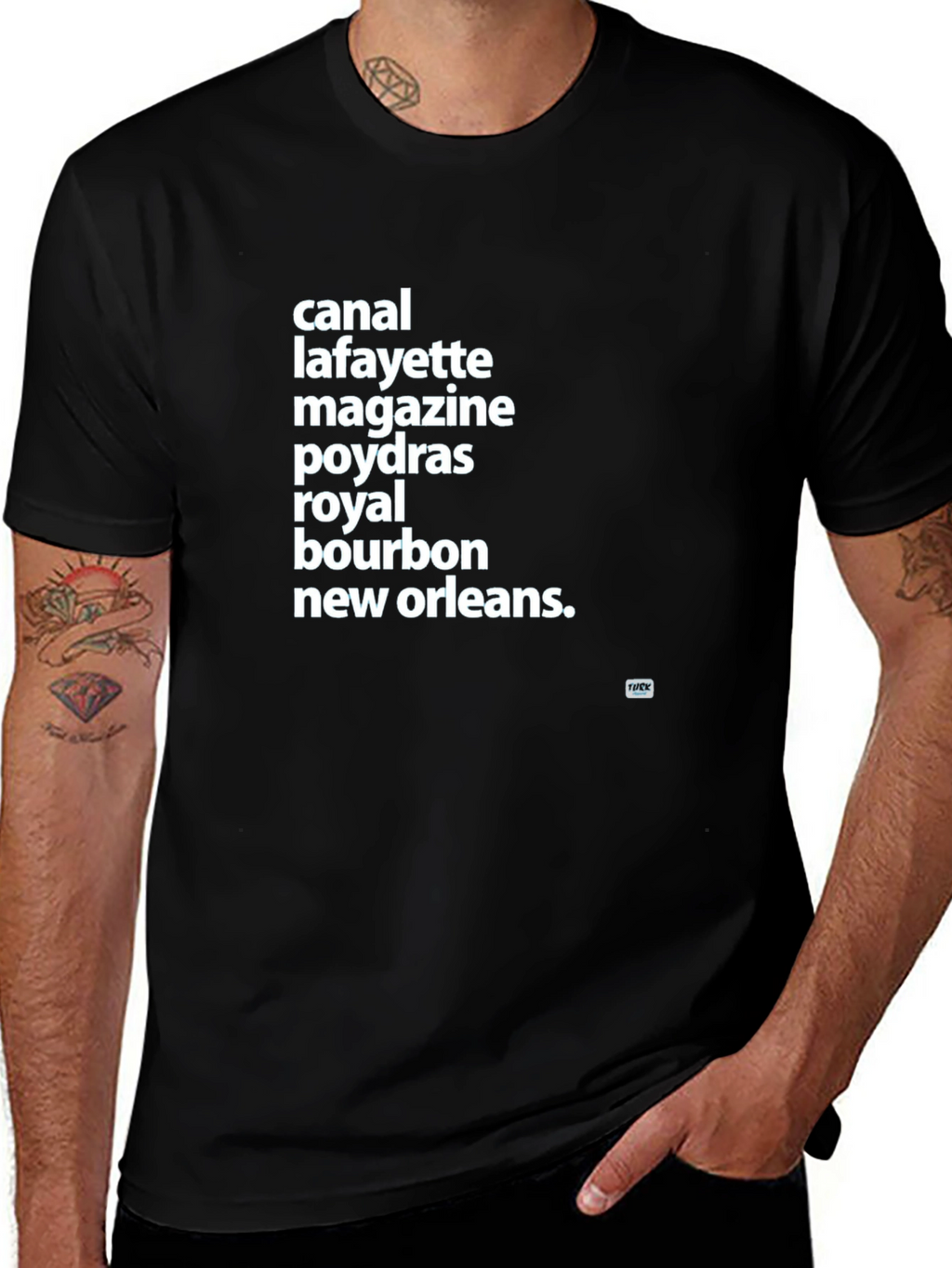 New Orleans Street Name T-Shirt