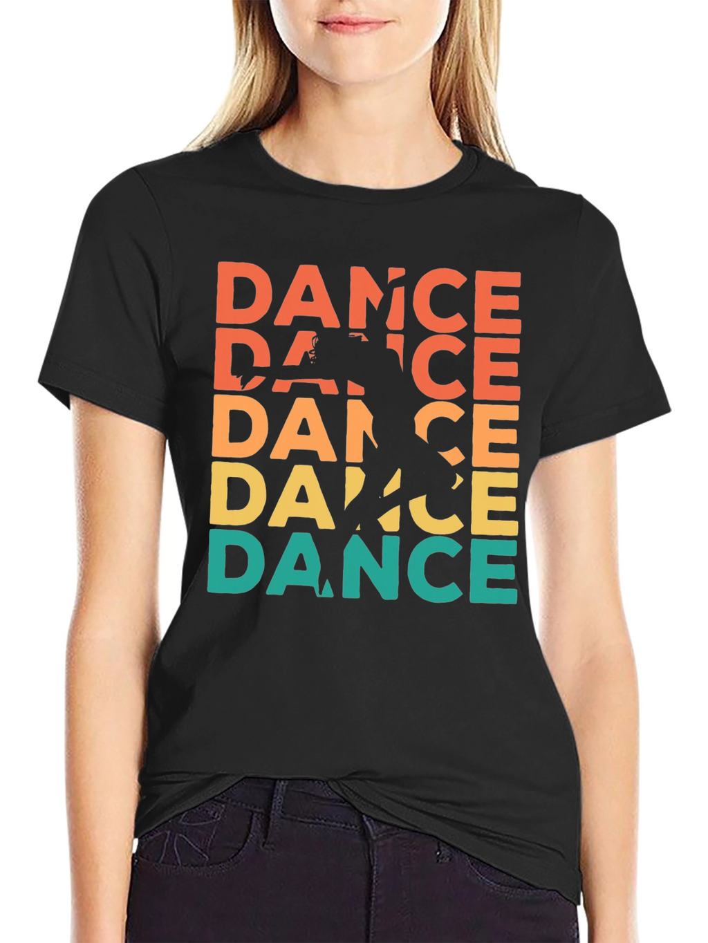 Retro Dance Silhouette T-Shirt