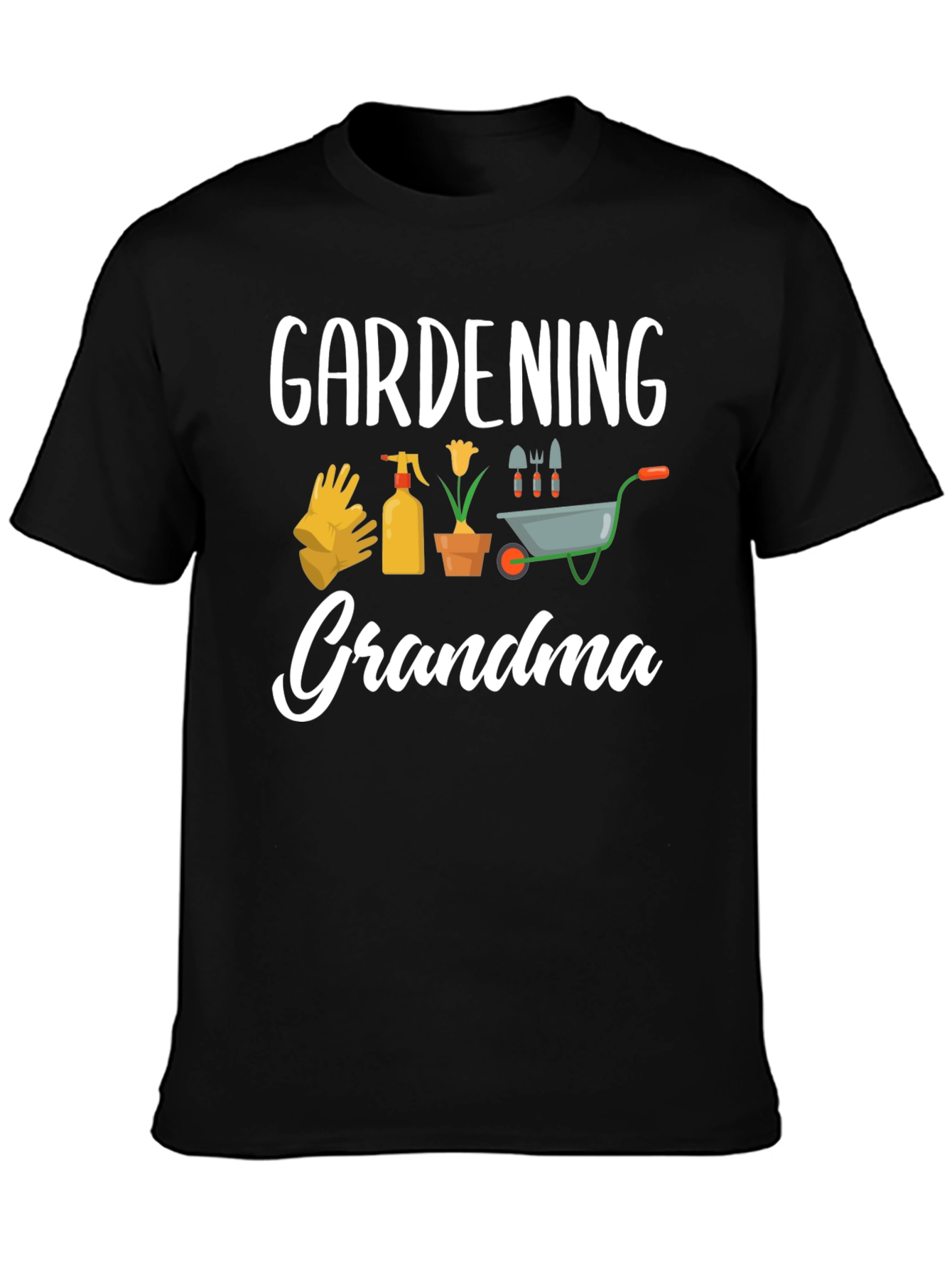 Gardening Grandma Graphic T-Shirt - Gardener Gift