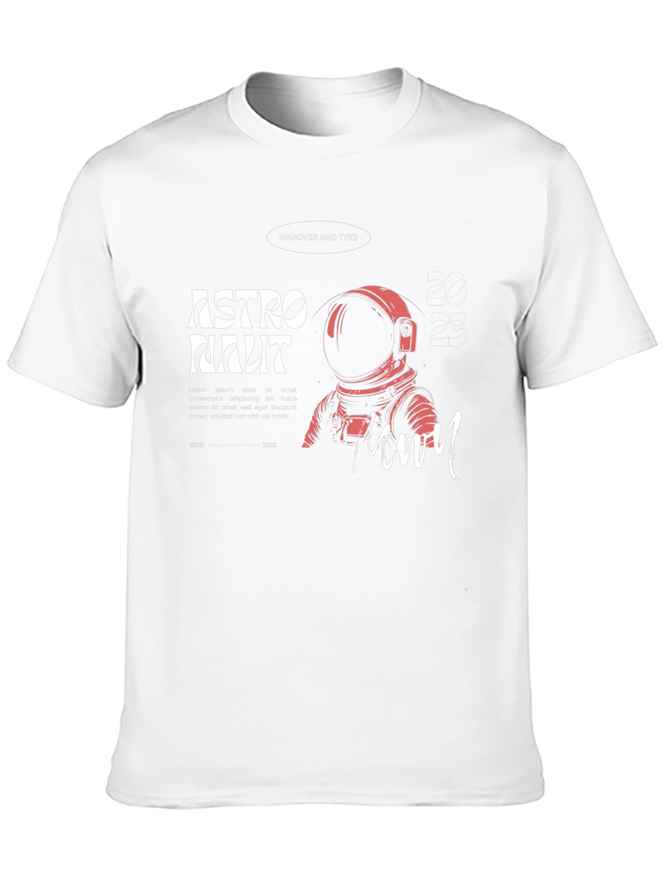 Astronaut Graphic Tee - Hanover and Tyke -  Moon Design