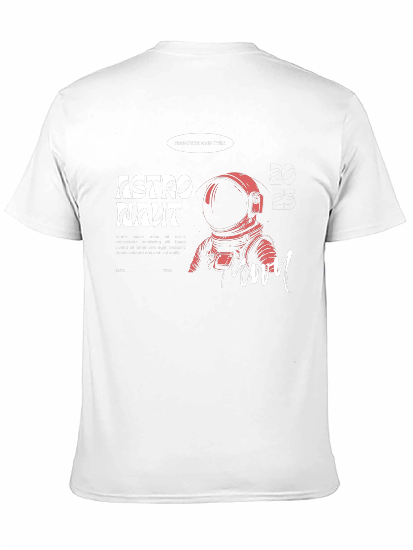 Astronaut Graphic Tee - Hanover and Tyke -  Moon Design