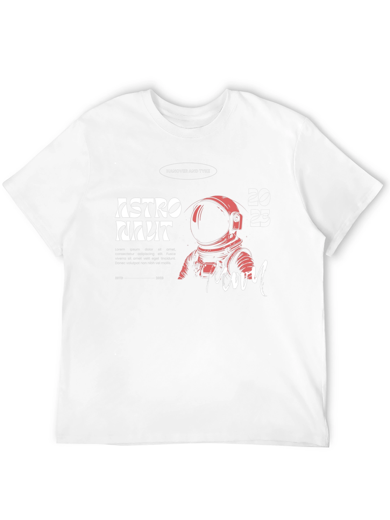 Astronaut Graphic Tee - Hanover and Tyke -  Moon Design