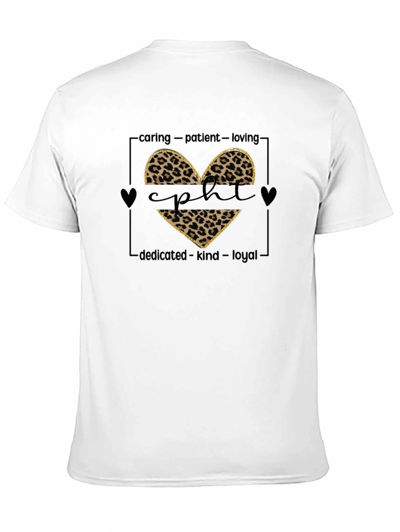 CPHT Leopard Heart Graphic Tee