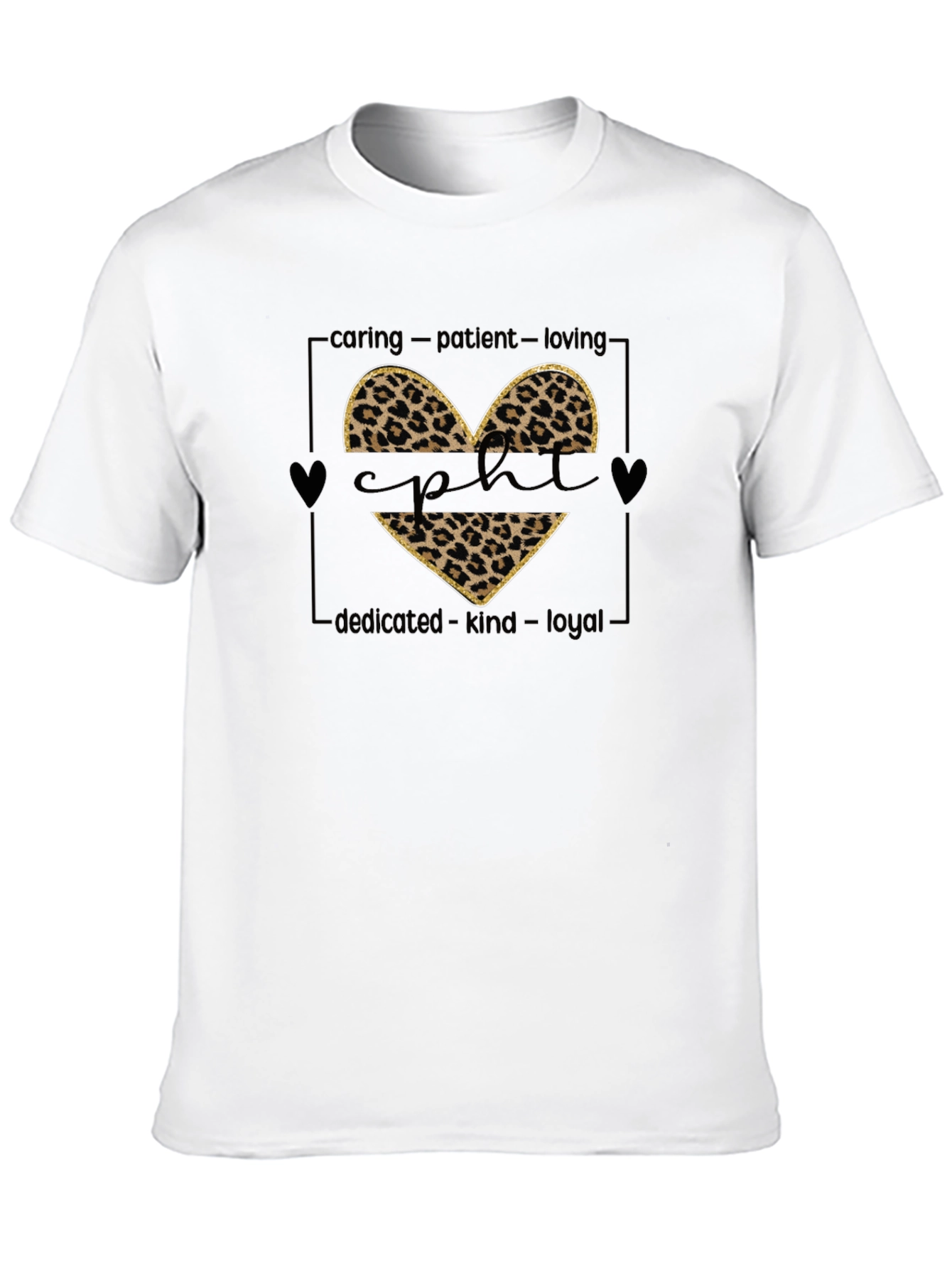 CPHT Leopard Heart Graphic Tee