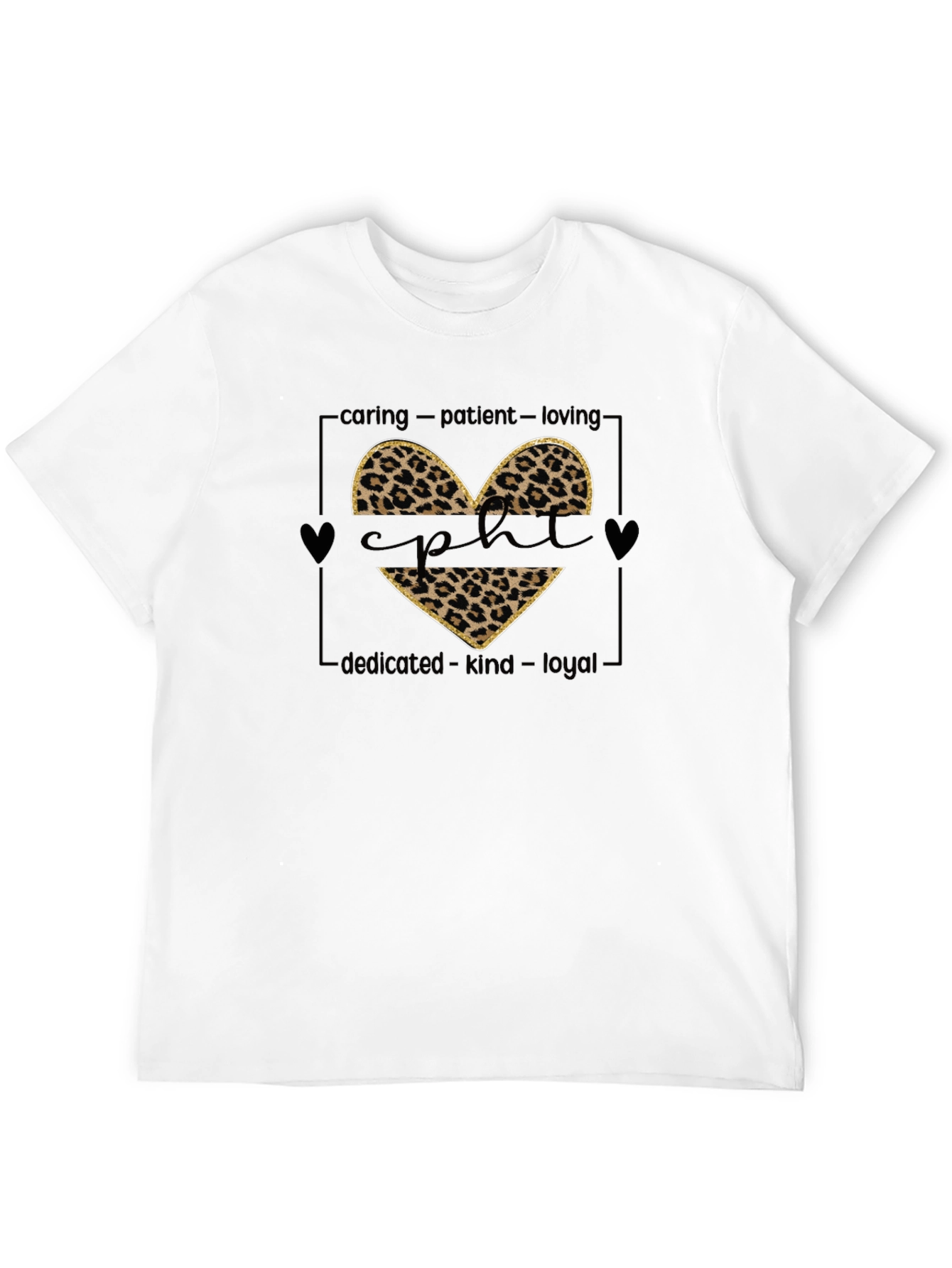 CPHT Leopard Heart Graphic Tee