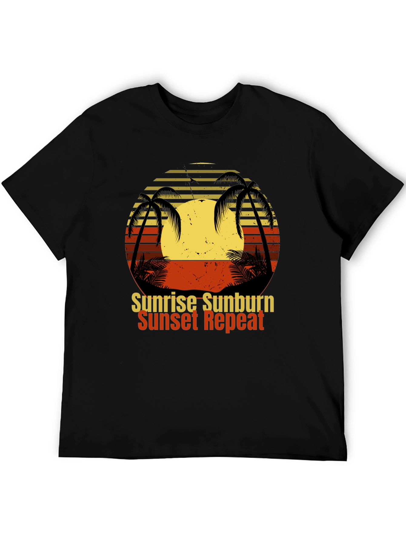 Sunrise Sunburn Sunset Repeat T-Shirt