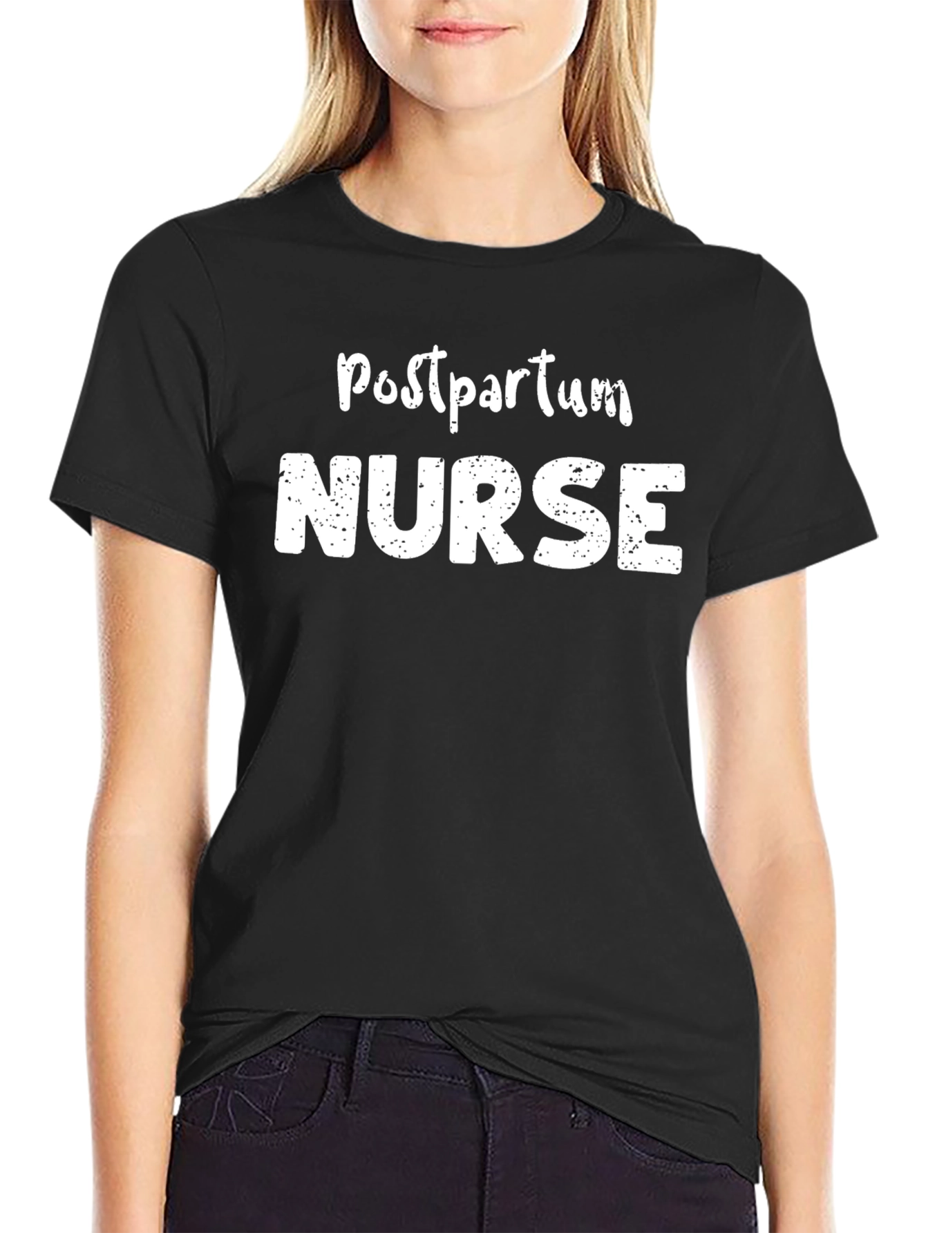 Postpartum Nurse Graphic T-Shirt - Comfort and Style