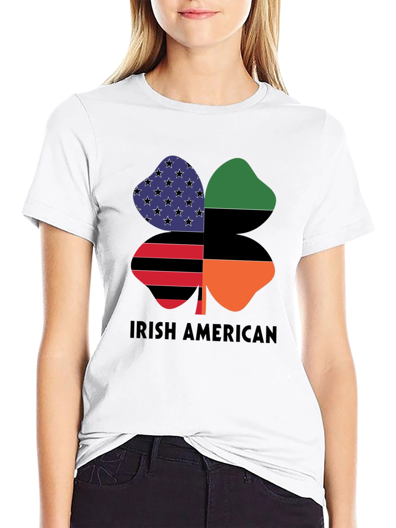 Irish American Clover T-Shirt