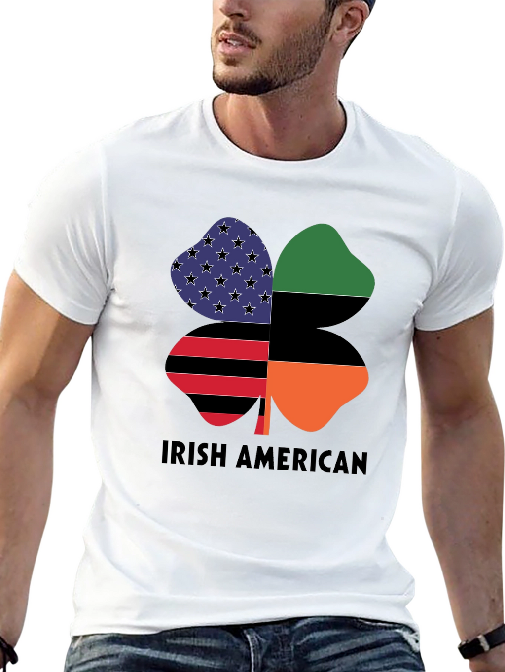 Irish American Clover T-Shirt
