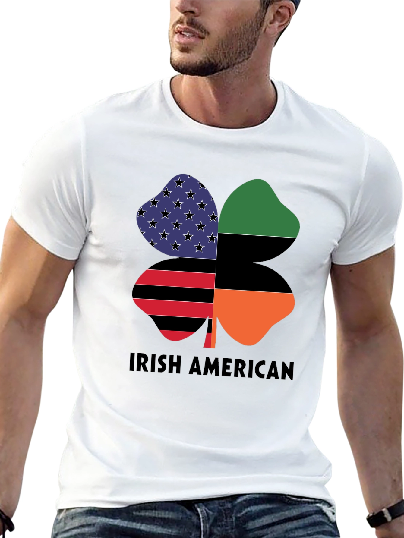 Irish American Clover T-Shirt