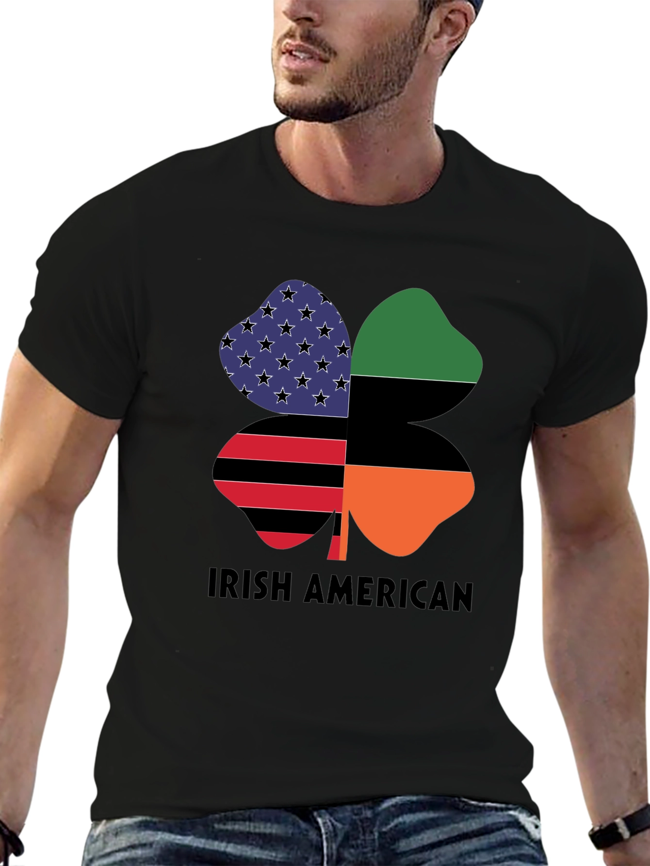 Irish American Clover T-Shirt