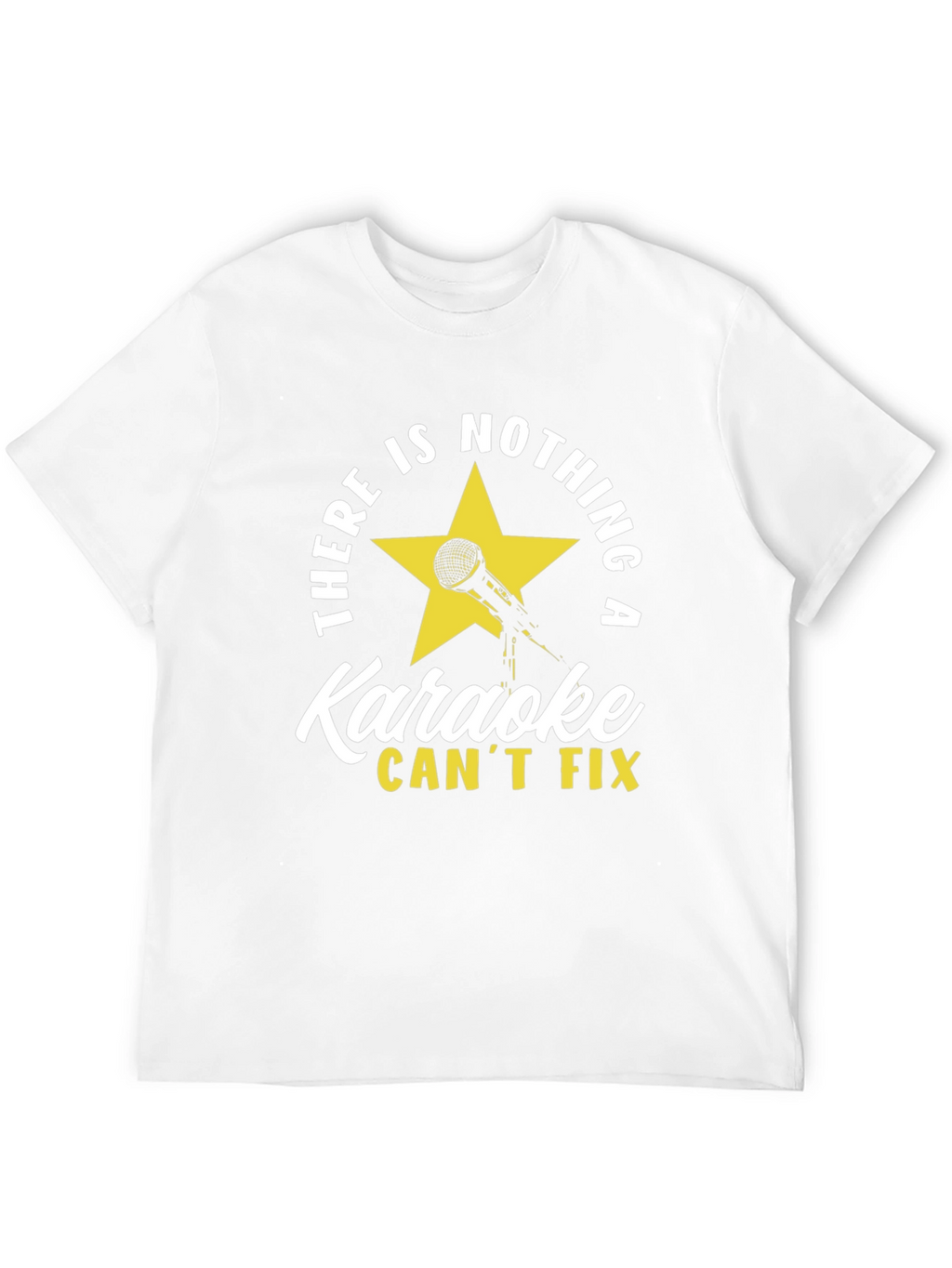 Karaoke Fix T-Shirt - Funny Music Lover Tee