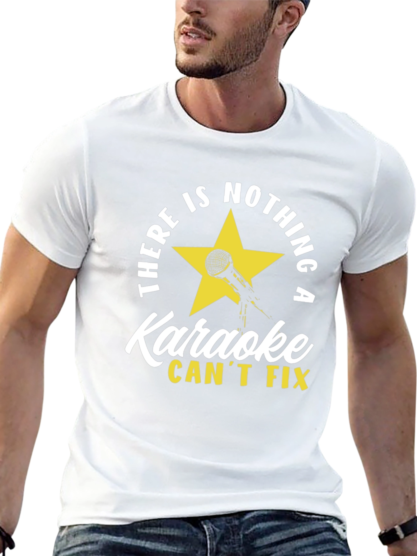 Karaoke Fix T-Shirt - Funny Music Lover Tee