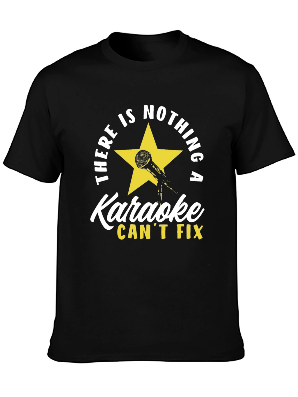 Karaoke Fix T-Shirt - Funny Music Lover Tee