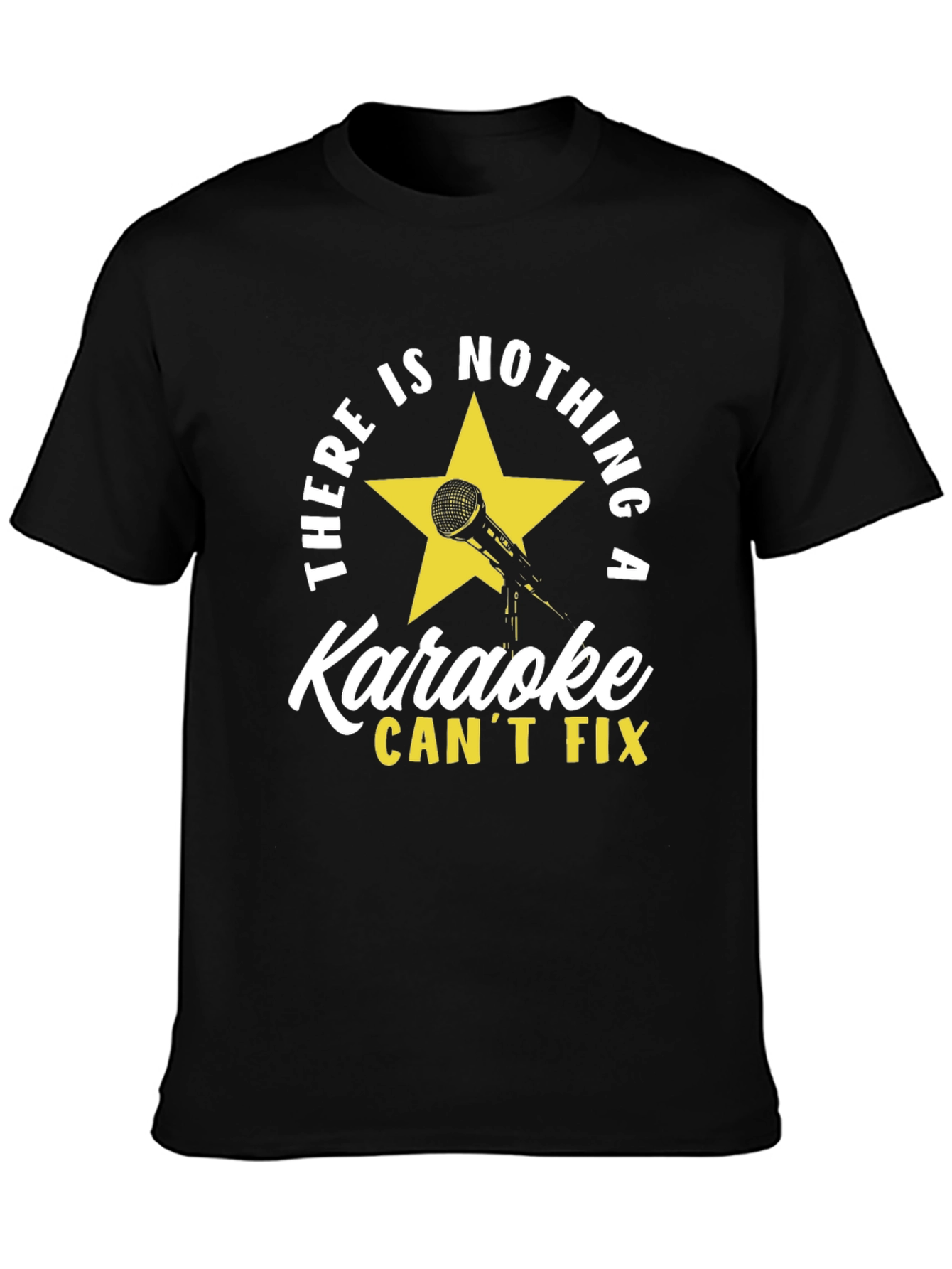 Karaoke Fix T-Shirt - Funny Music Lover Tee