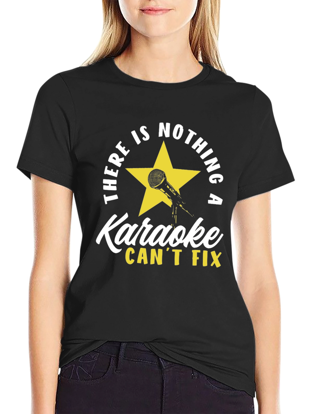 Karaoke Fix T-Shirt - Funny Music Lover Tee