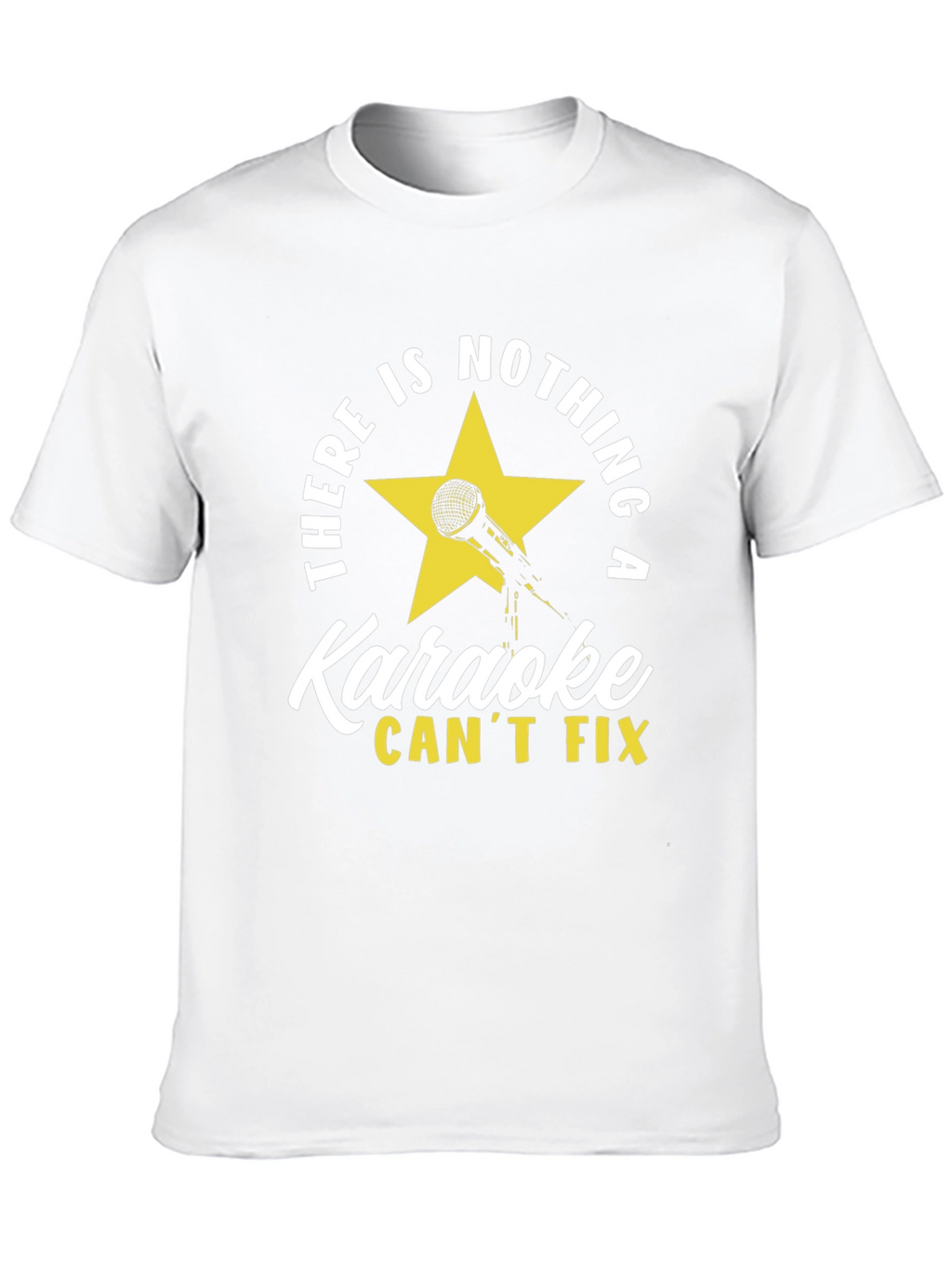 Karaoke Fix T-Shirt - Funny Music Lover Tee