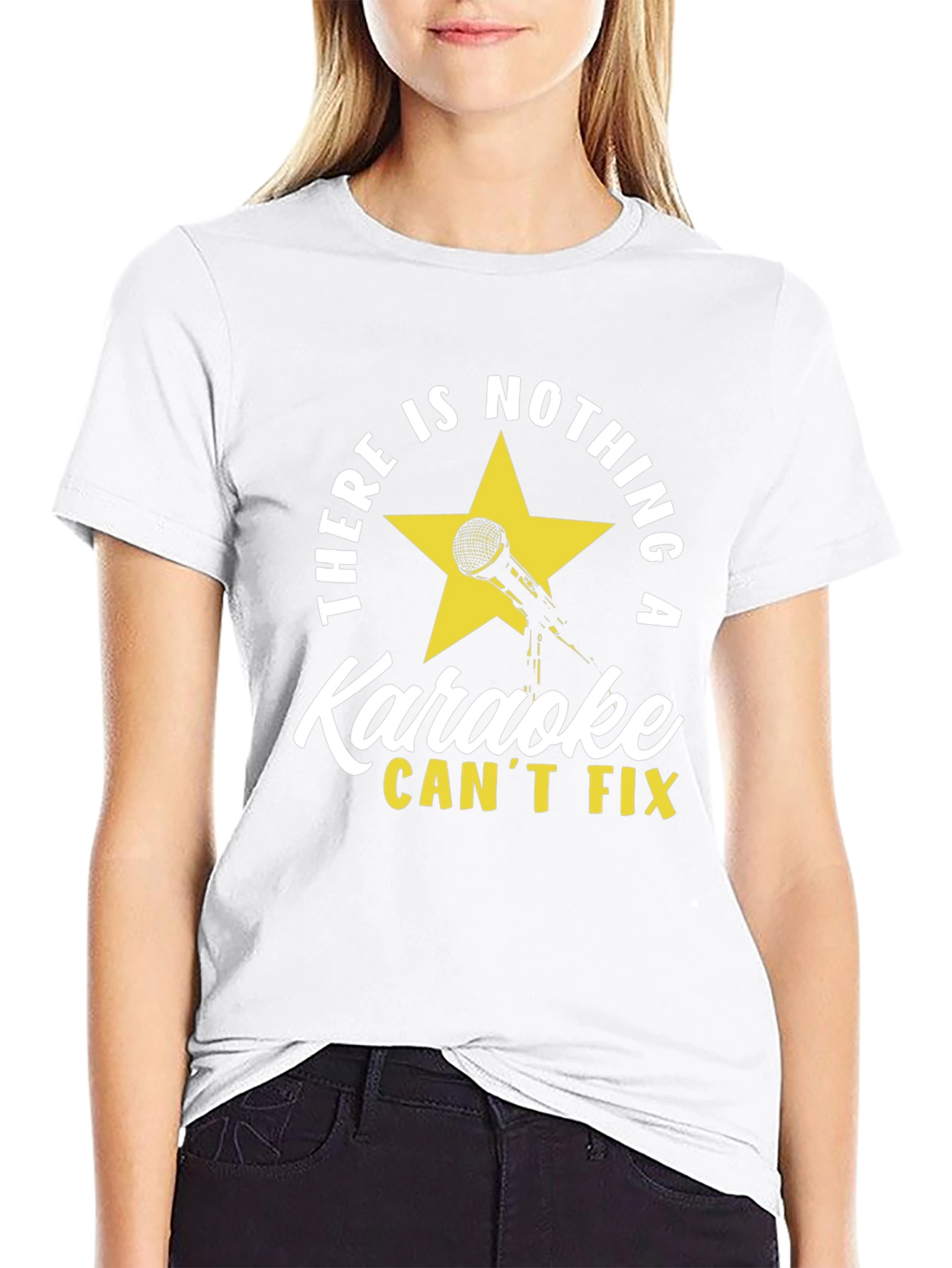 Karaoke Fix T-Shirt - Funny Music Lover Tee
