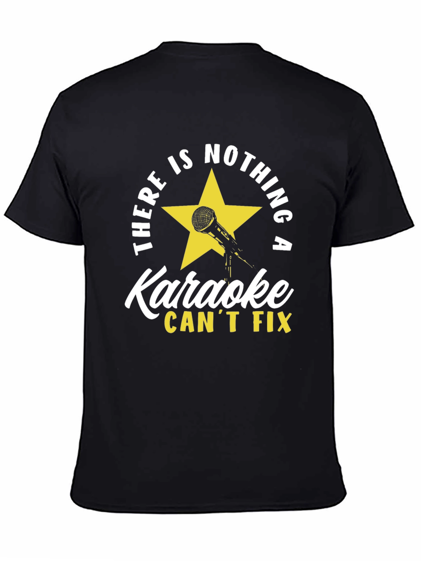 Karaoke Fix T-Shirt - Funny Music Lover Tee