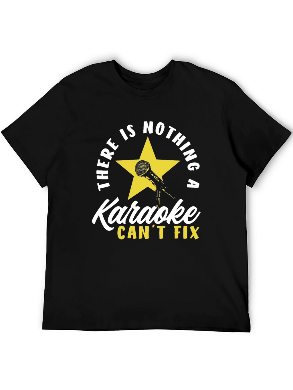 Karaoke Fix T-Shirt - Funny Music Lover Tee