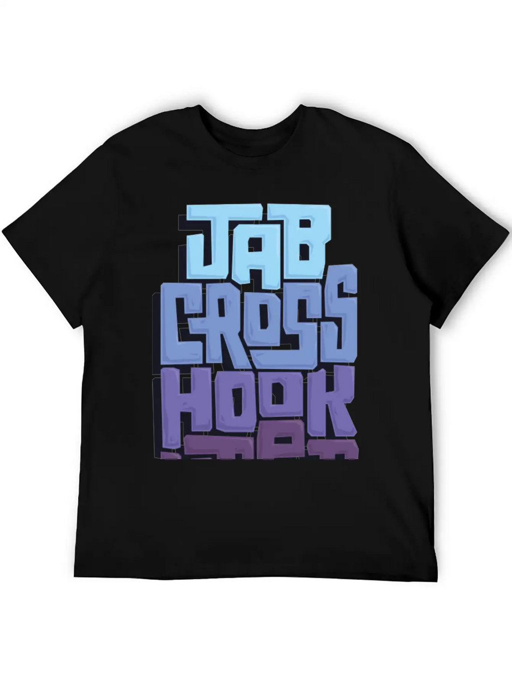 Jab Cross Hook Upper Music Breathable Soft Cotton T-Shirt – Timeless Casual Look