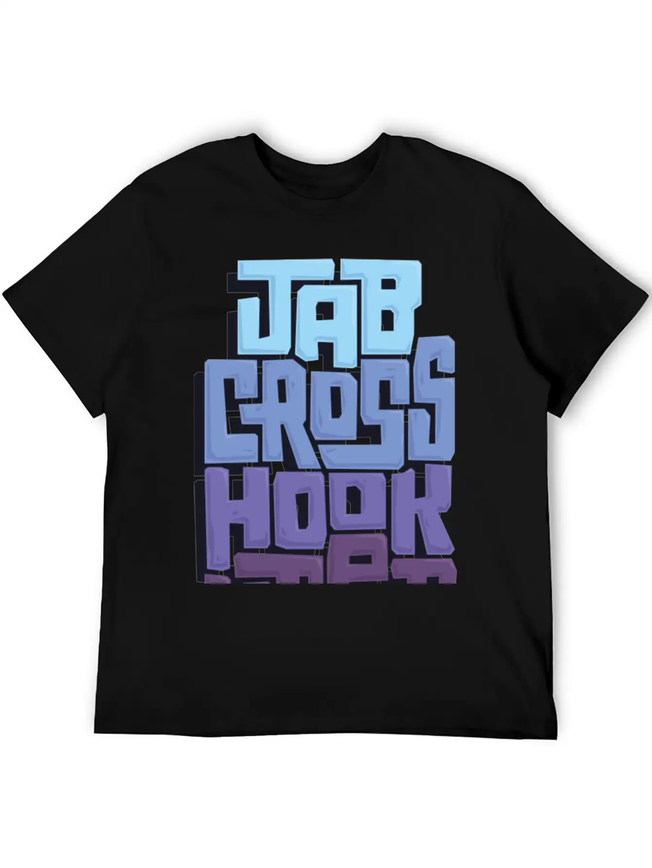 Jab Cross Hook Upper Music Breathable Soft Cotton T-Shirt – Timeless Casual Look