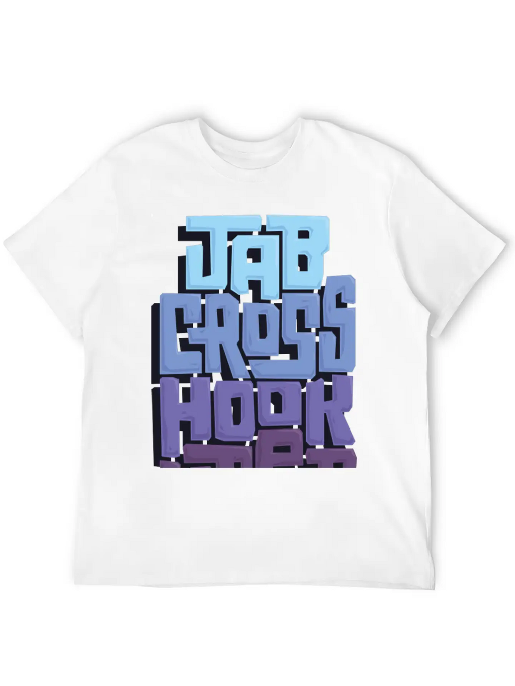 Jab Cross Hook Upper Music Breathable Soft Cotton T-Shirt – Timeless Casual Look