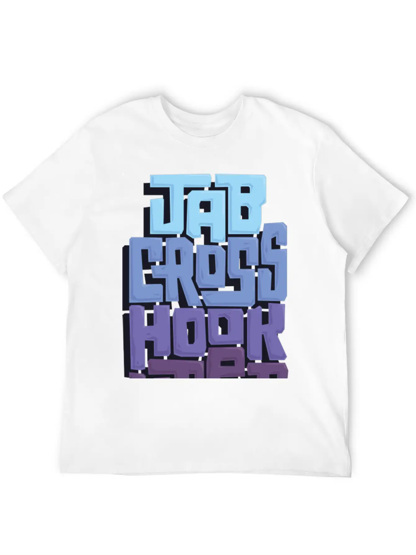 Jab Cross Hook Upper Music Breathable Soft Cotton T-Shirt – Timeless Casual Look