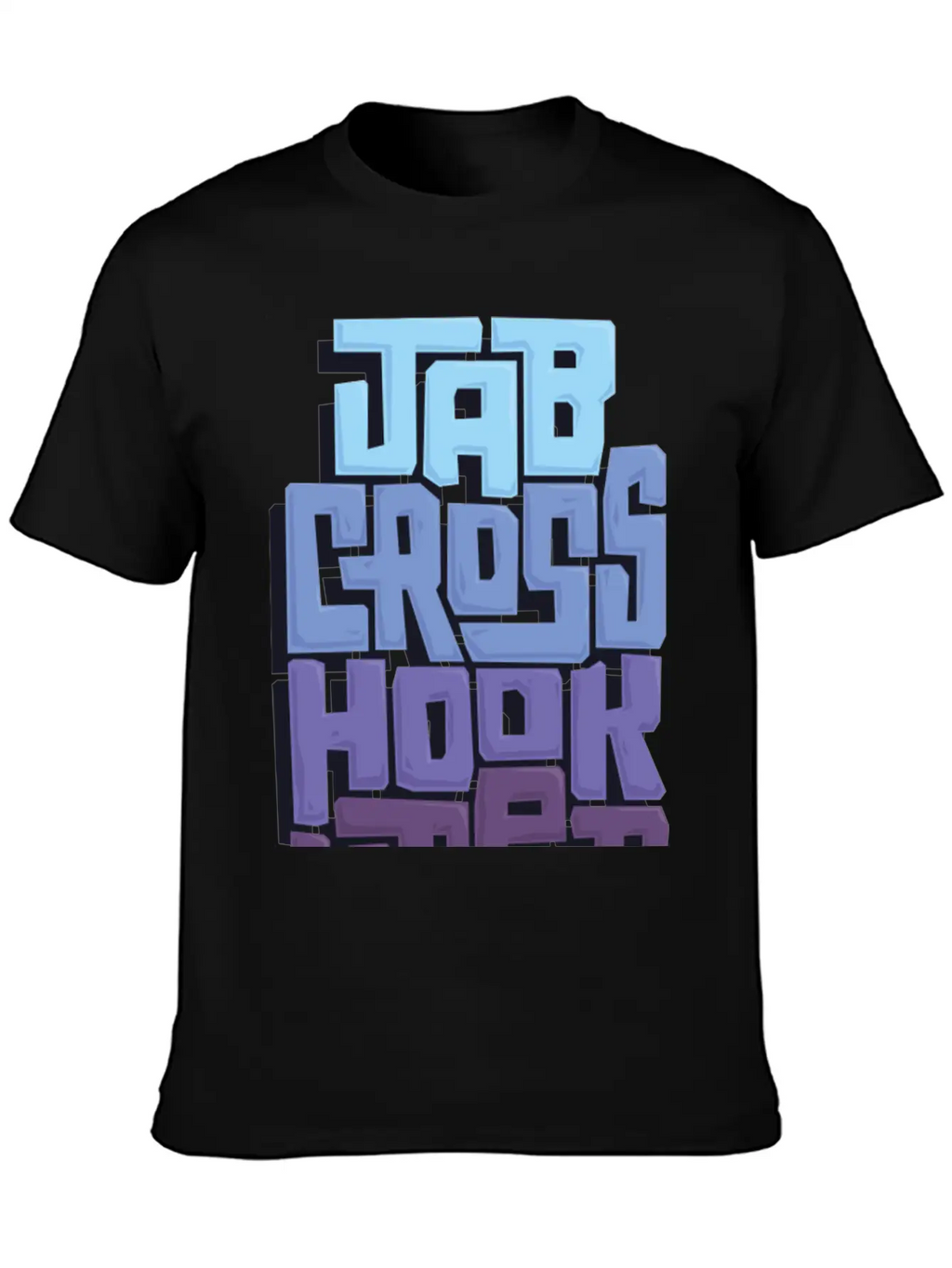 Jab Cross Hook Upper Music Breathable Soft Cotton T-Shirt – Timeless Casual Look