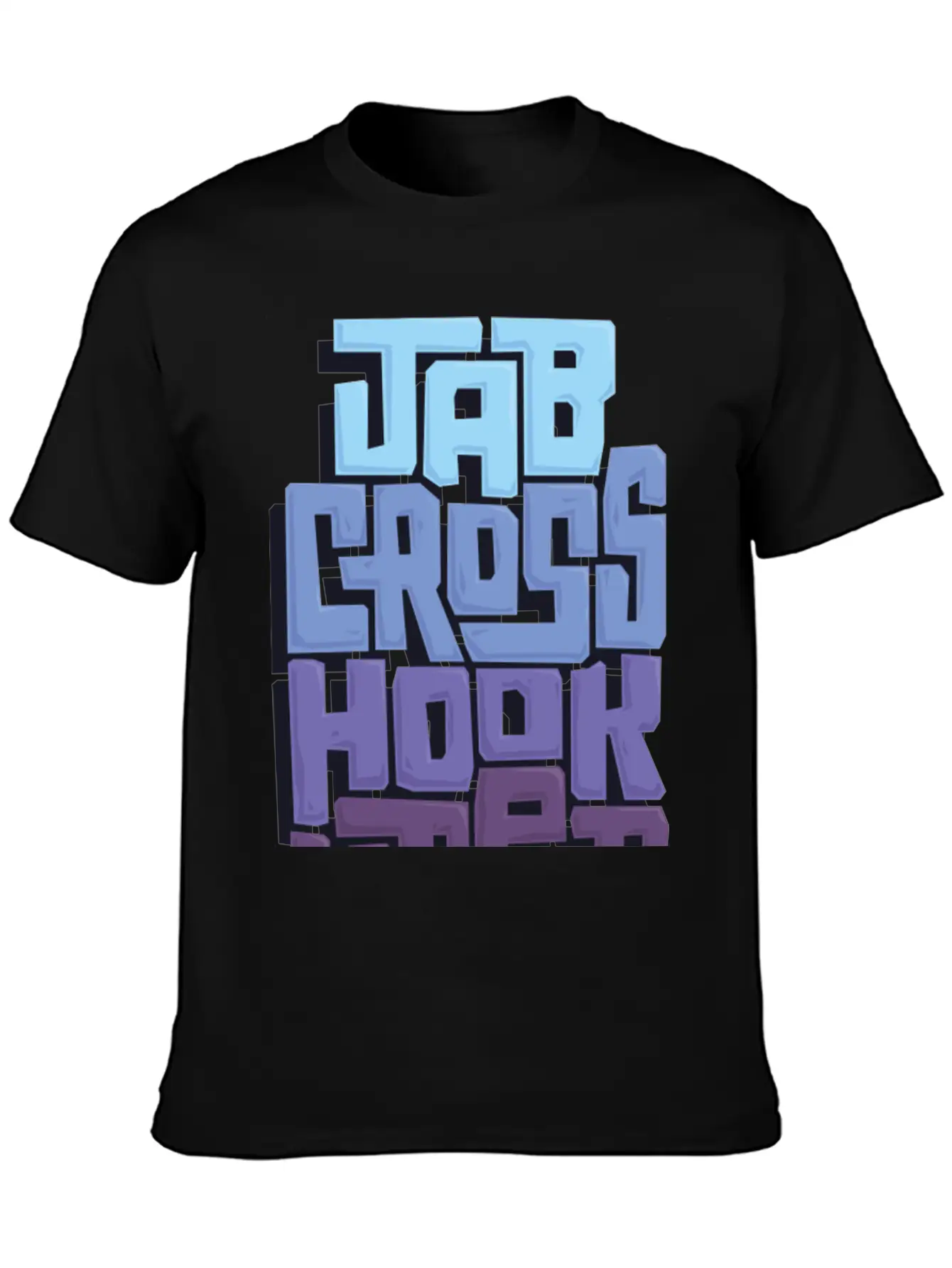 Jab Cross Hook Upper Music Breathable Soft Cotton T-Shirt – Timeless Casual Look