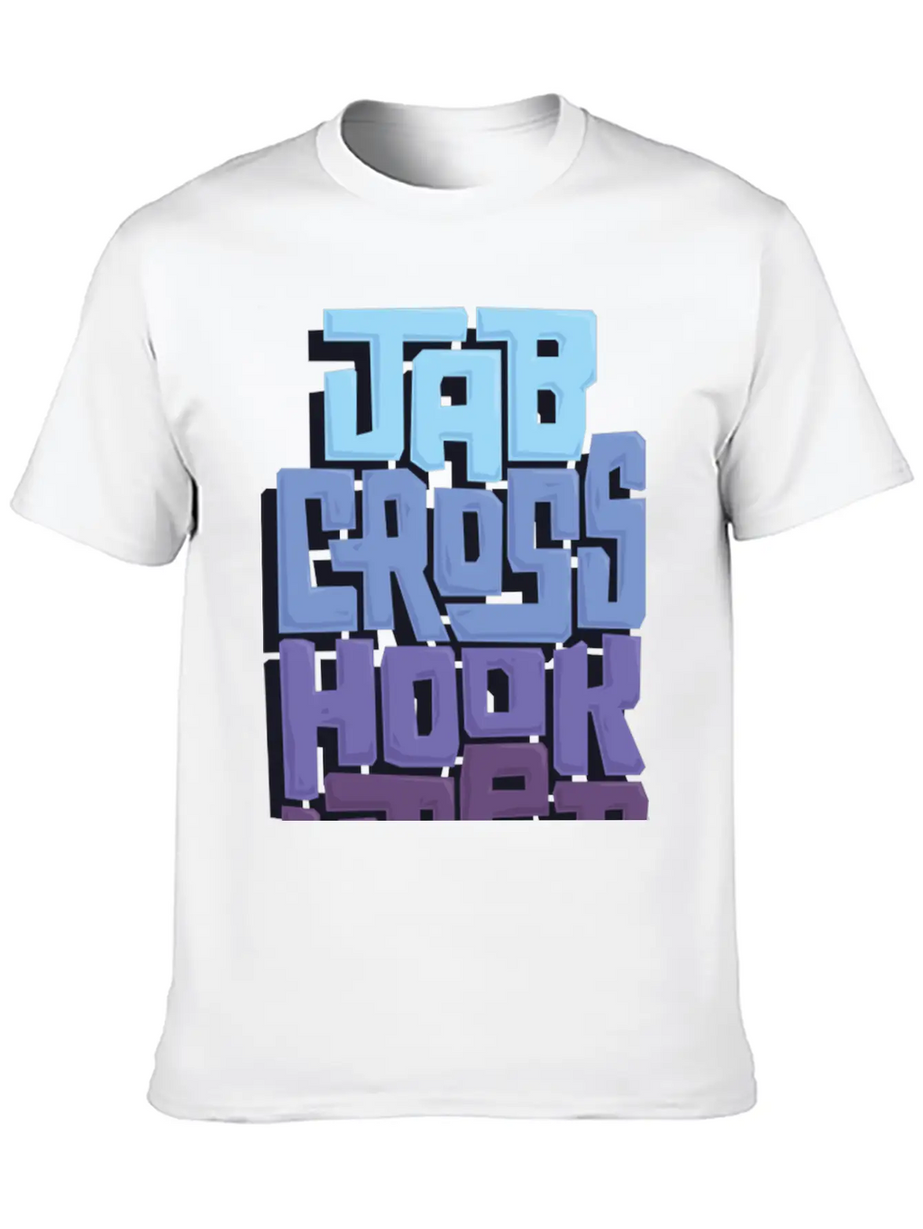 Jab Cross Hook Upper Music Breathable Soft Cotton T-Shirt – Timeless Casual Look