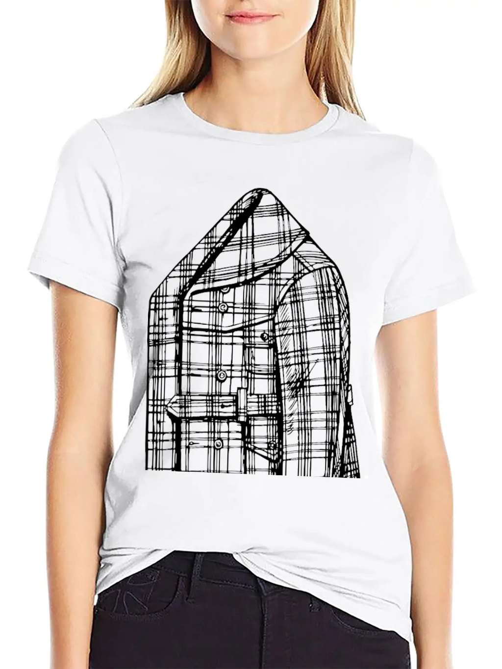 Jacket Stylish Everyday T-Shirt – Unisex Basic Cotton Tee