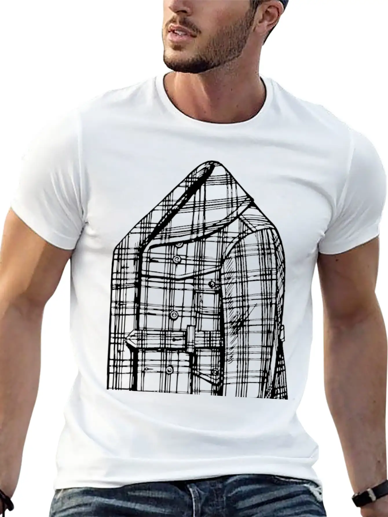 Jacket Stylish Everyday T-Shirt – Unisex Basic Cotton Tee