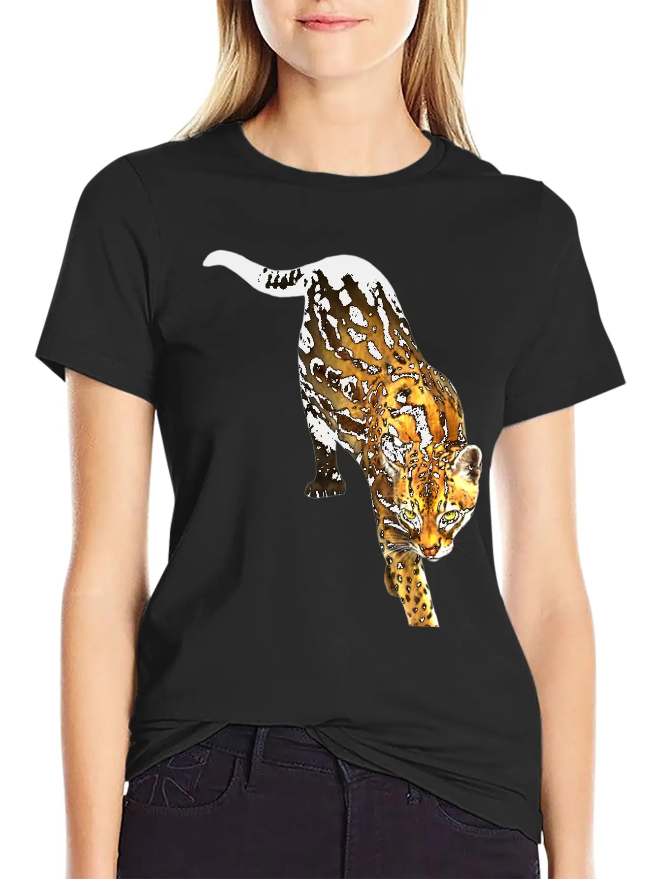 Jaguar Breathable Soft Cotton T-Shirt – Timeless Casual Look
