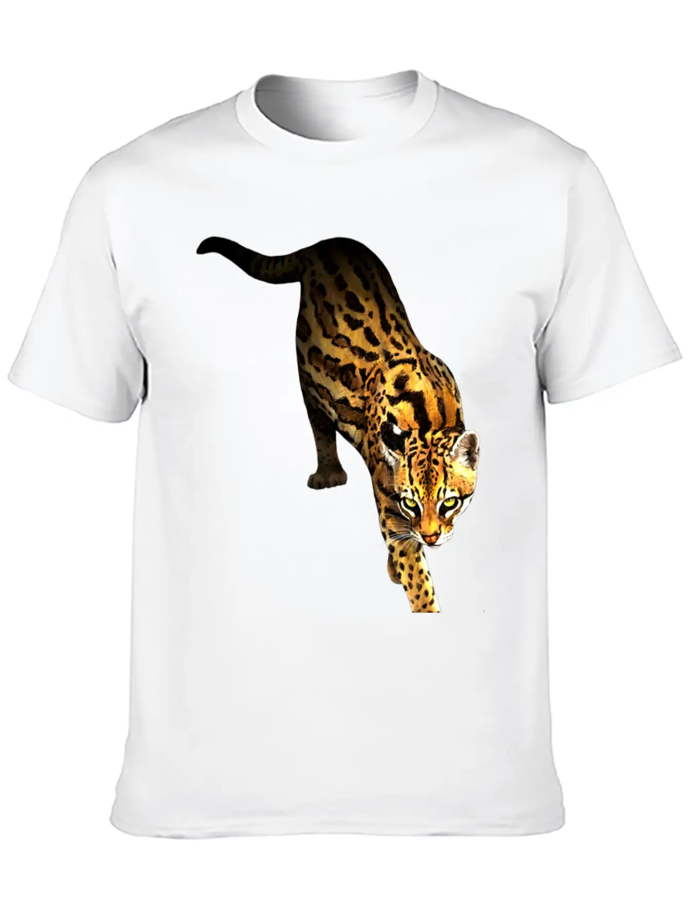Jaguar Breathable Soft Cotton T-Shirt – Timeless Casual Look