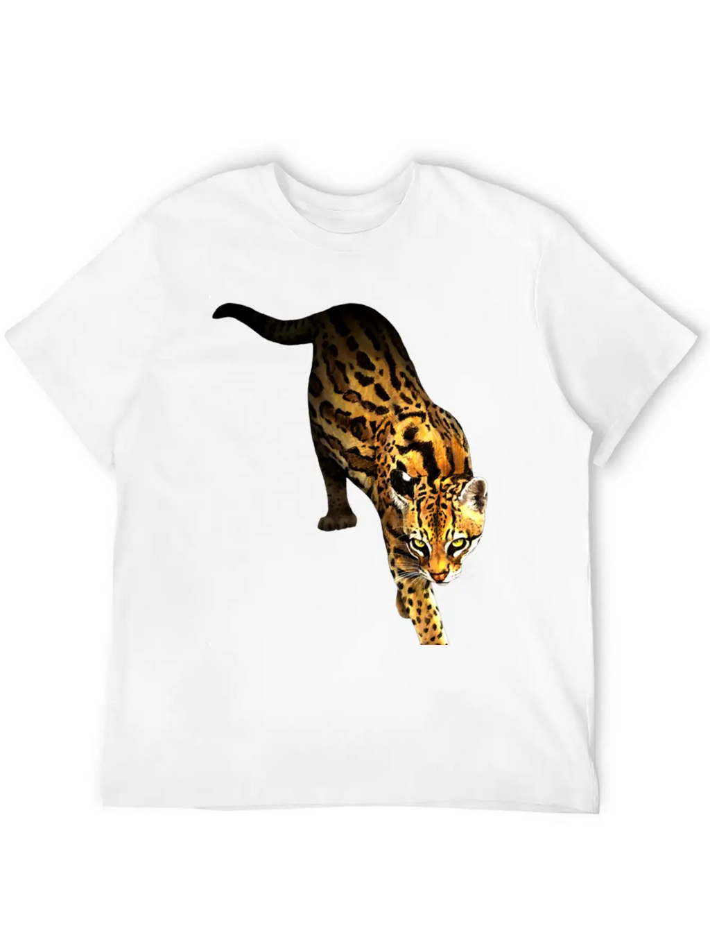 Jaguar Breathable Soft Cotton T-Shirt – Timeless Casual Look