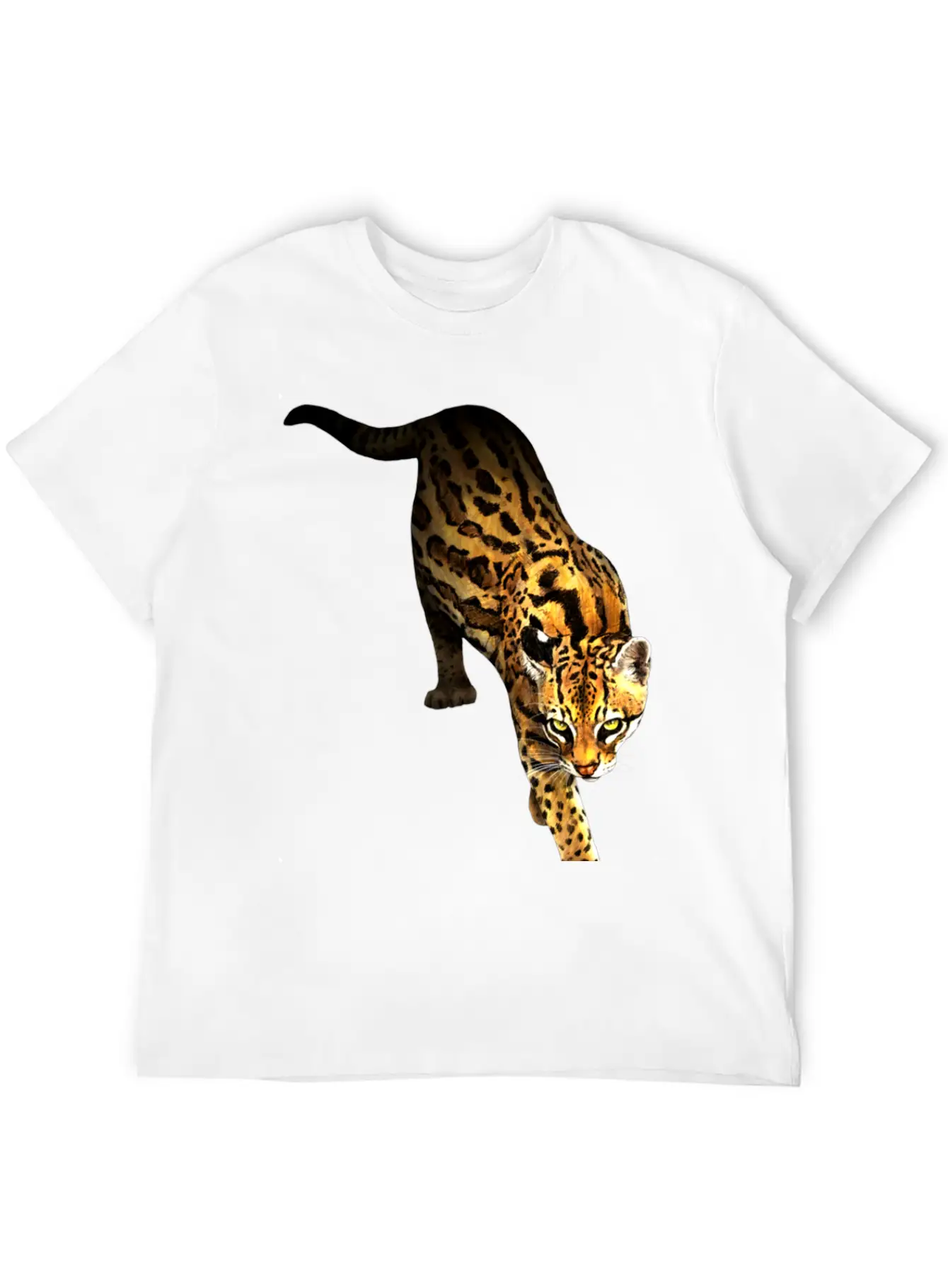 Jaguar Breathable Soft Cotton T-Shirt – Timeless Casual Look