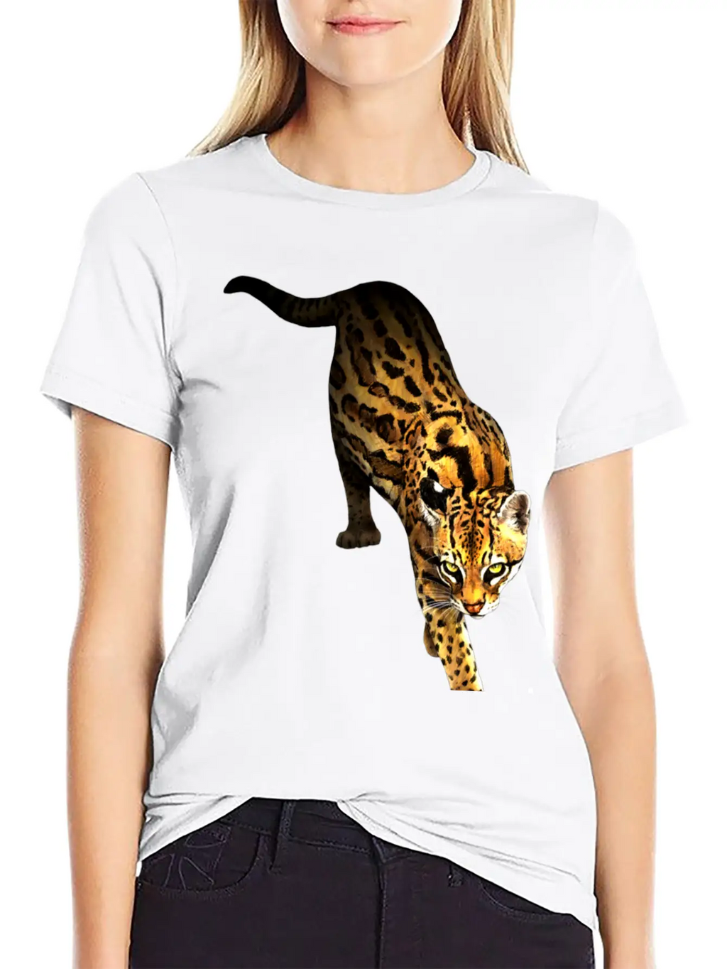Jaguar Breathable Soft Cotton T-Shirt – Timeless Casual Look