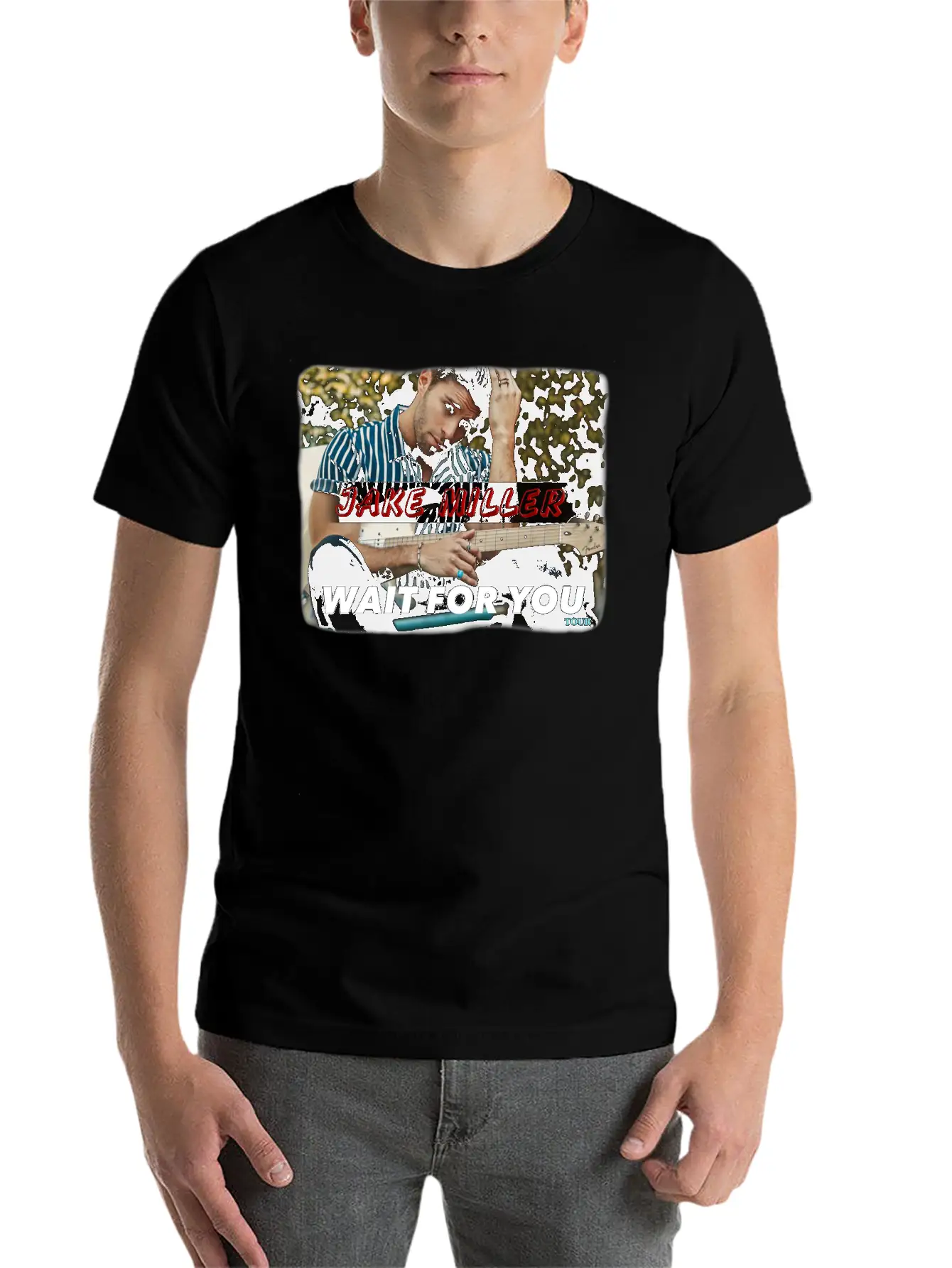 JAKE MILLER TOUR 2019 Unisex Casual T-Shirt – Clean Design For Daily Comfort
