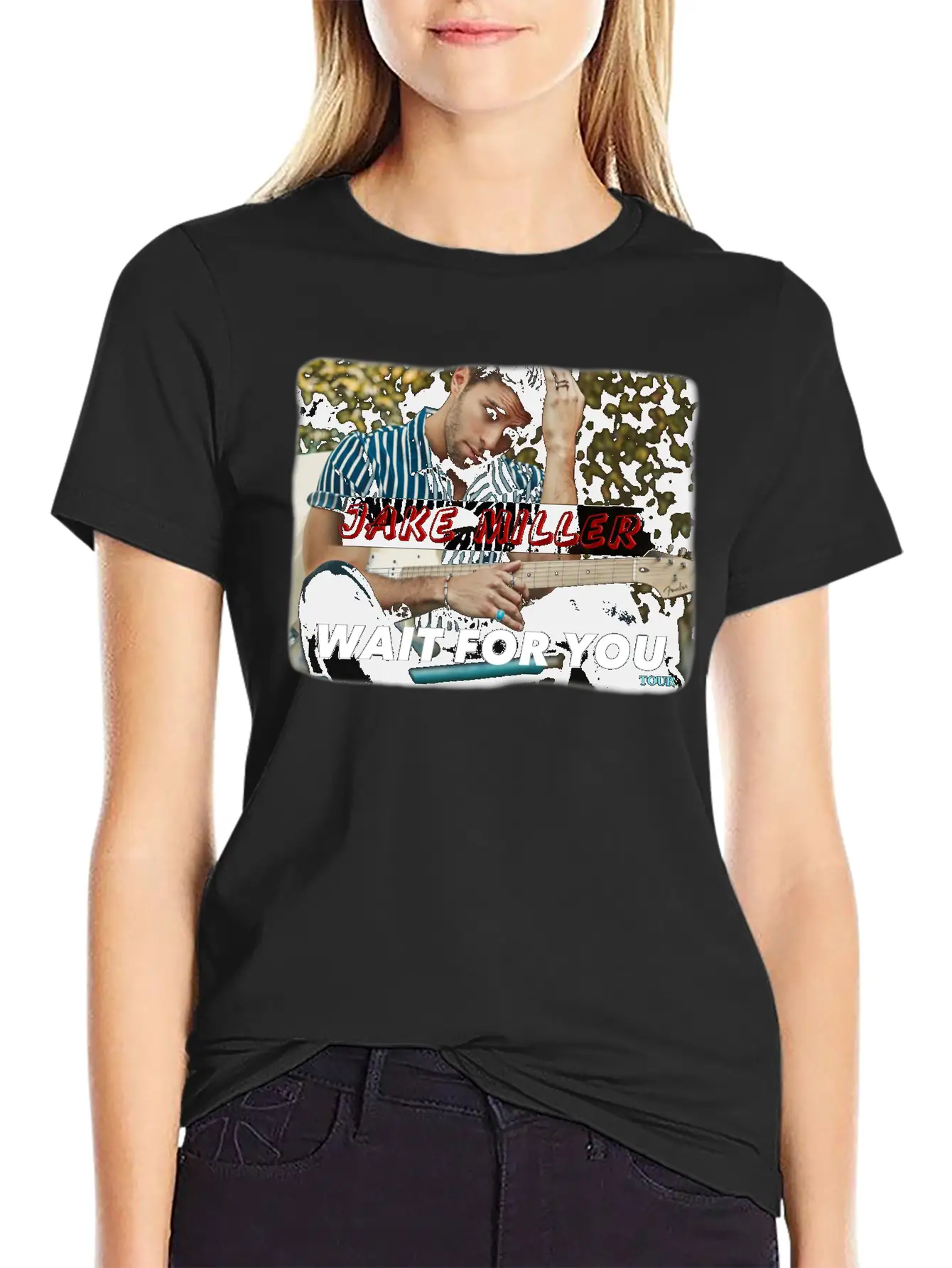 JAKE MILLER TOUR 2019 Unisex Casual T-Shirt – Clean Design For Daily Comfort