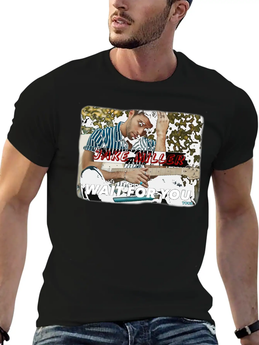 JAKE MILLER TOUR 2019 Unisex Casual T-Shirt – Clean Design For Daily Comfort