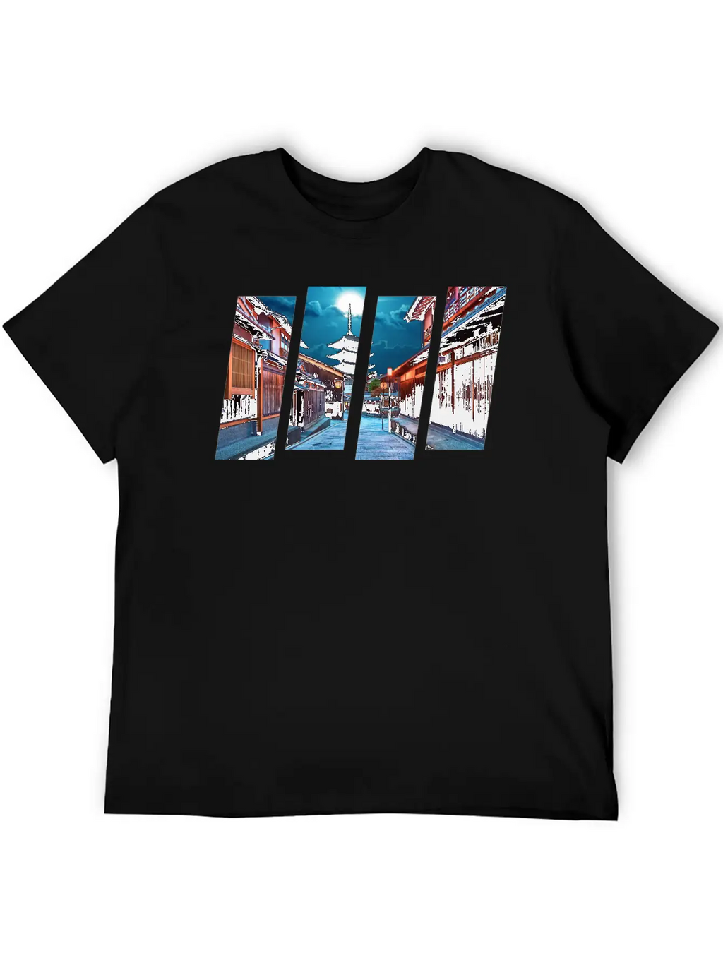 Japanese Aesthetics Style Tokyo Breathable Soft Cotton T-Shirt – Timeless Casual Look