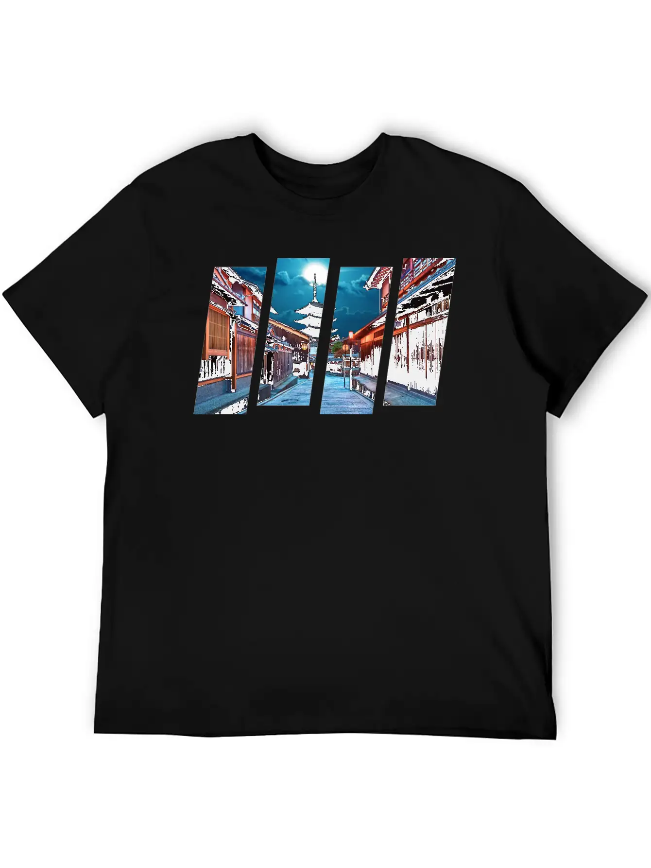 Japanese Aesthetics Style Tokyo Breathable Soft Cotton T-Shirt – Timeless Casual Look