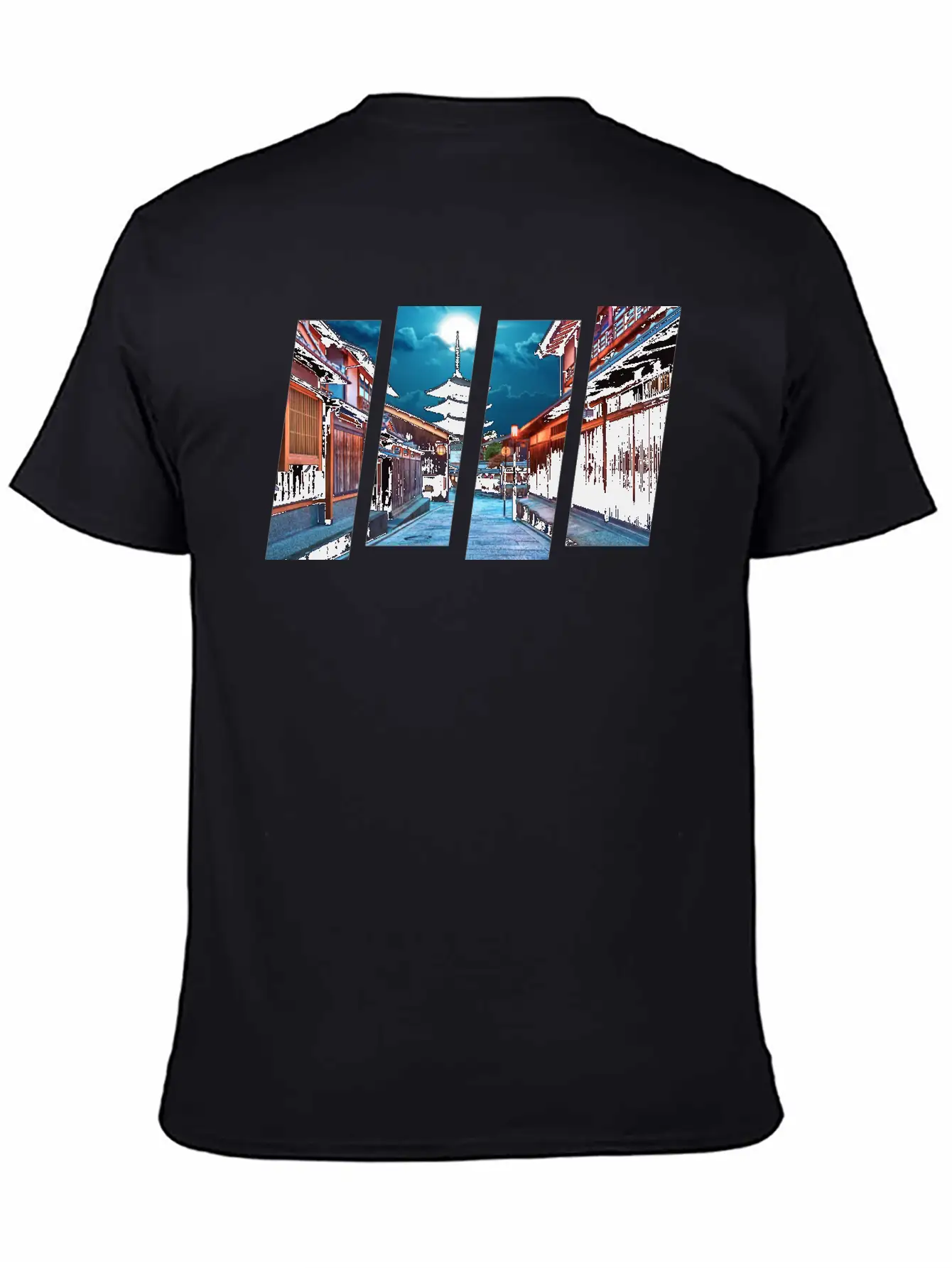 Japanese Aesthetics Style Tokyo Breathable Soft Cotton T-Shirt – Timeless Casual Look