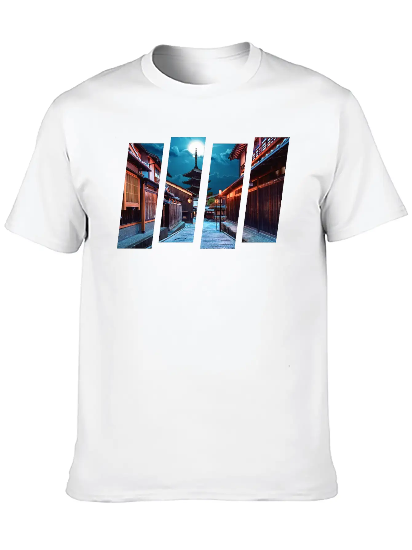 Japanese Aesthetics Style Tokyo Breathable Soft Cotton T-Shirt – Timeless Casual Look