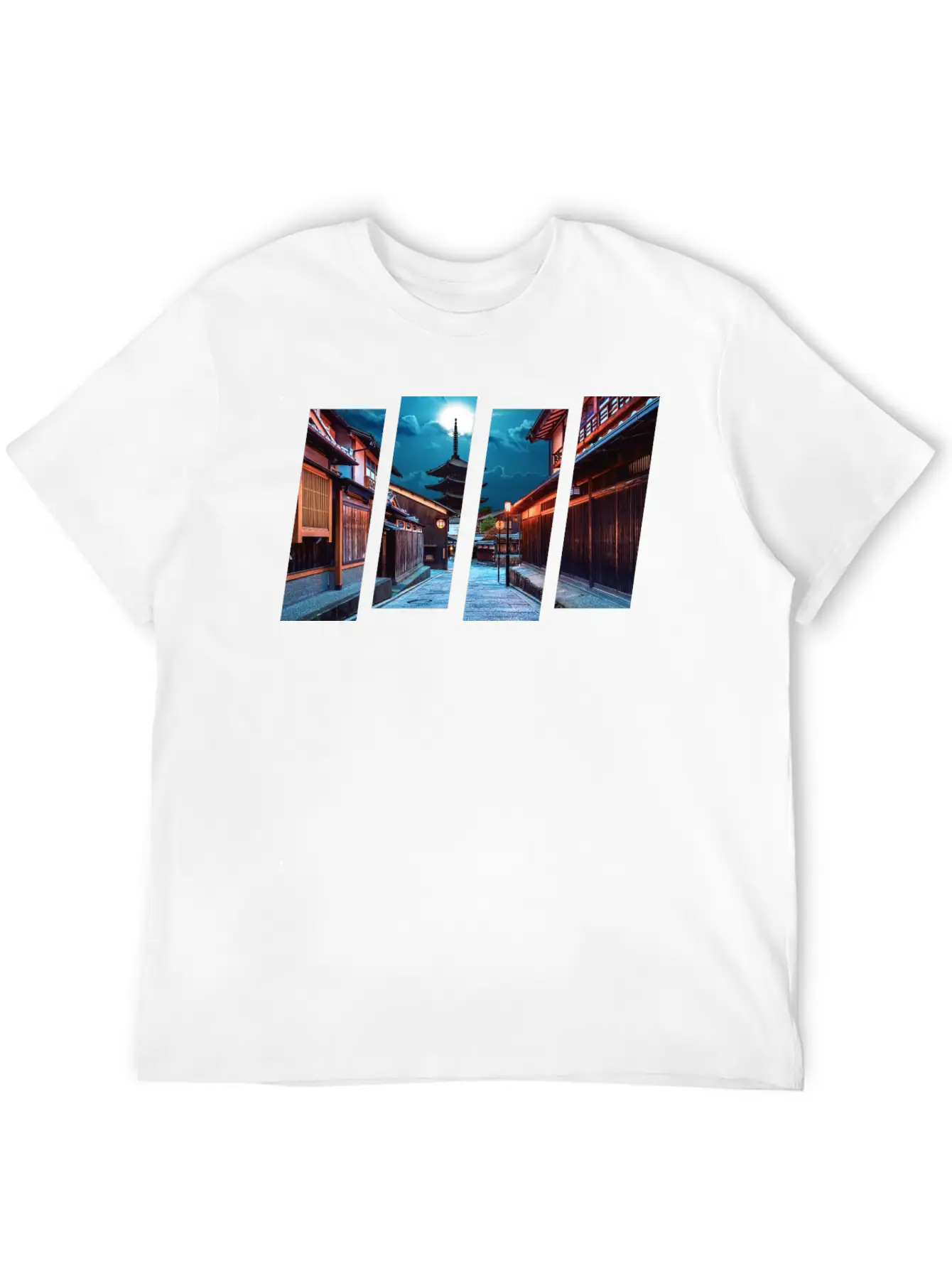 Japanese Aesthetics Style Tokyo Breathable Soft Cotton T-Shirt – Timeless Casual Look