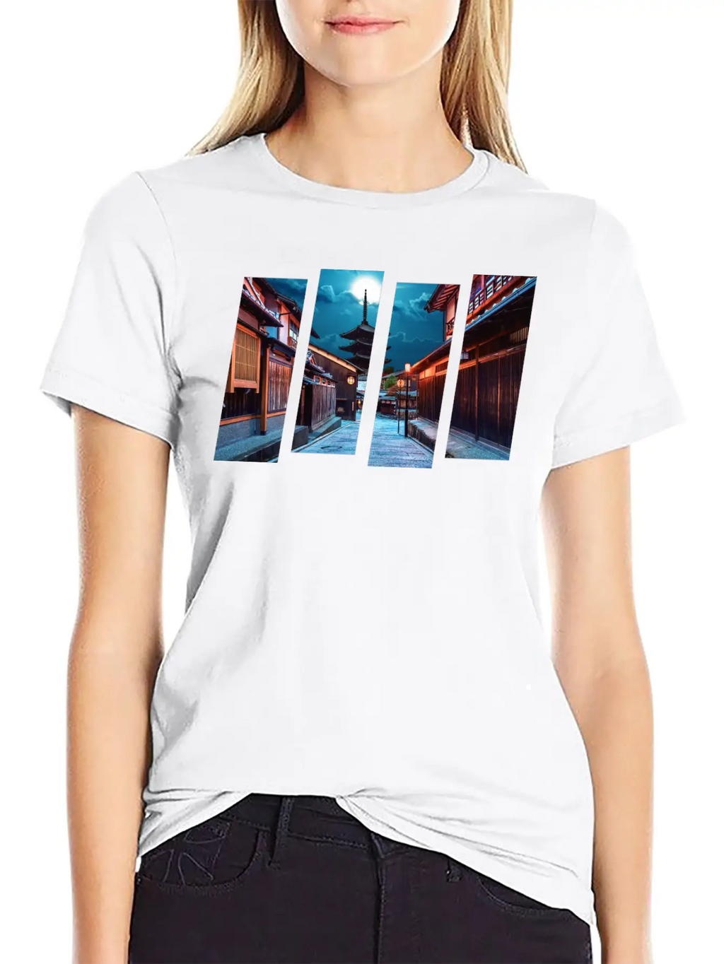 Japanese Aesthetics Style Tokyo Breathable Soft Cotton T-Shirt – Timeless Casual Look