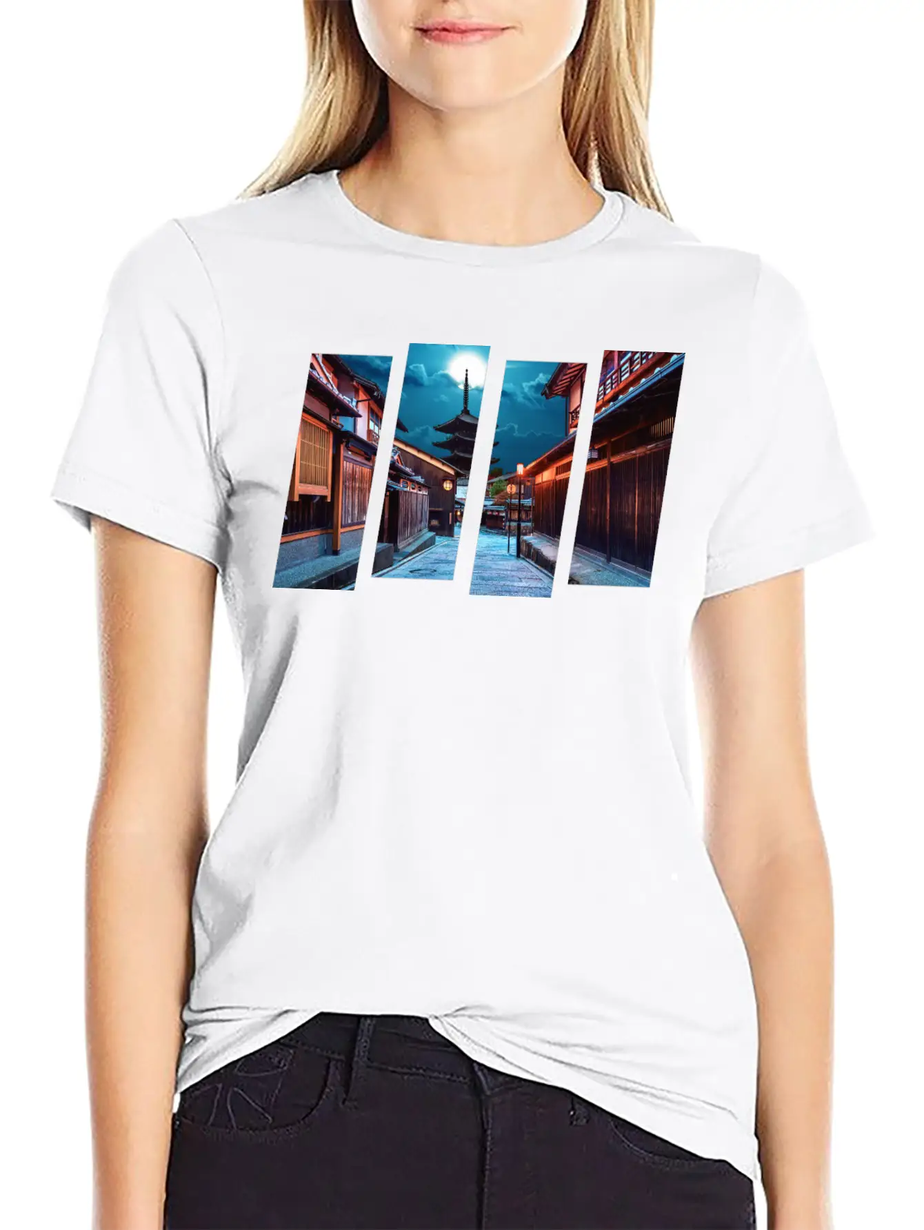 Japanese Aesthetics Style Tokyo Breathable Soft Cotton T-Shirt – Timeless Casual Look