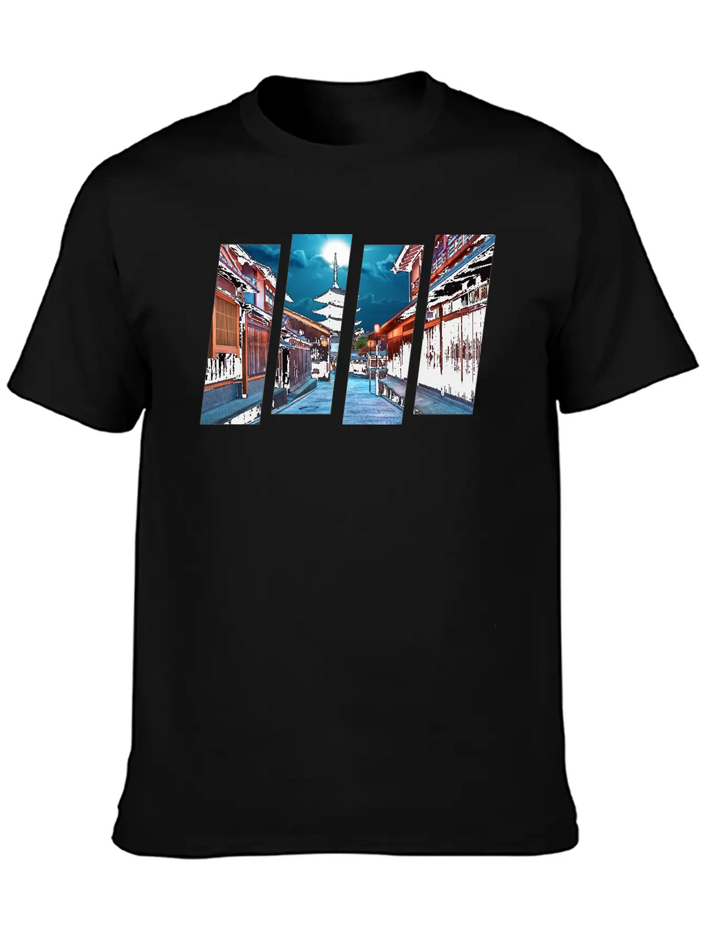 Japanese Aesthetics Style Tokyo Breathable Soft Cotton T-Shirt – Timeless Casual Look